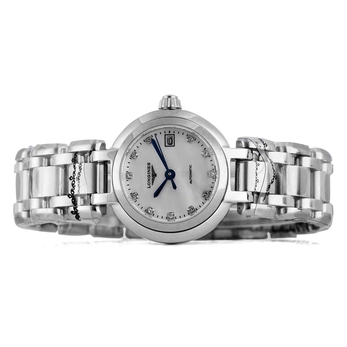 Primaluna MOP White Dial with D1am0nd Markers